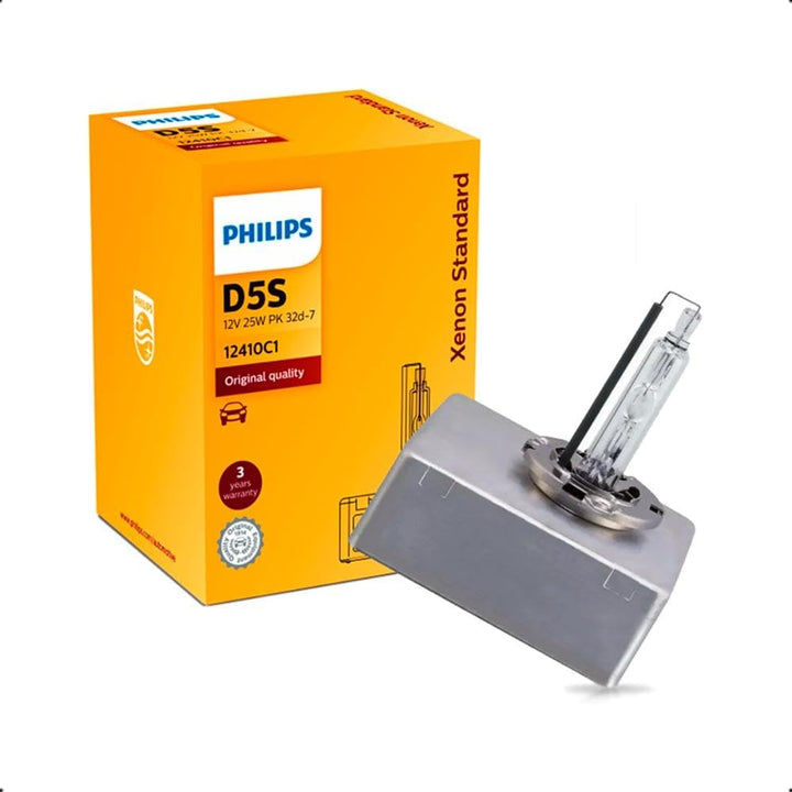 Philips 12410C1 Xenon Standard 12410 C1 D5S 25 W Xenon pk32d-7 Leuchtmittel für Auto, 1 Stück