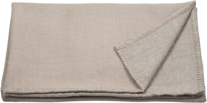 Generisch Babydecke Royal 100% Baby Alpaka - Doubleface Beige Taupe