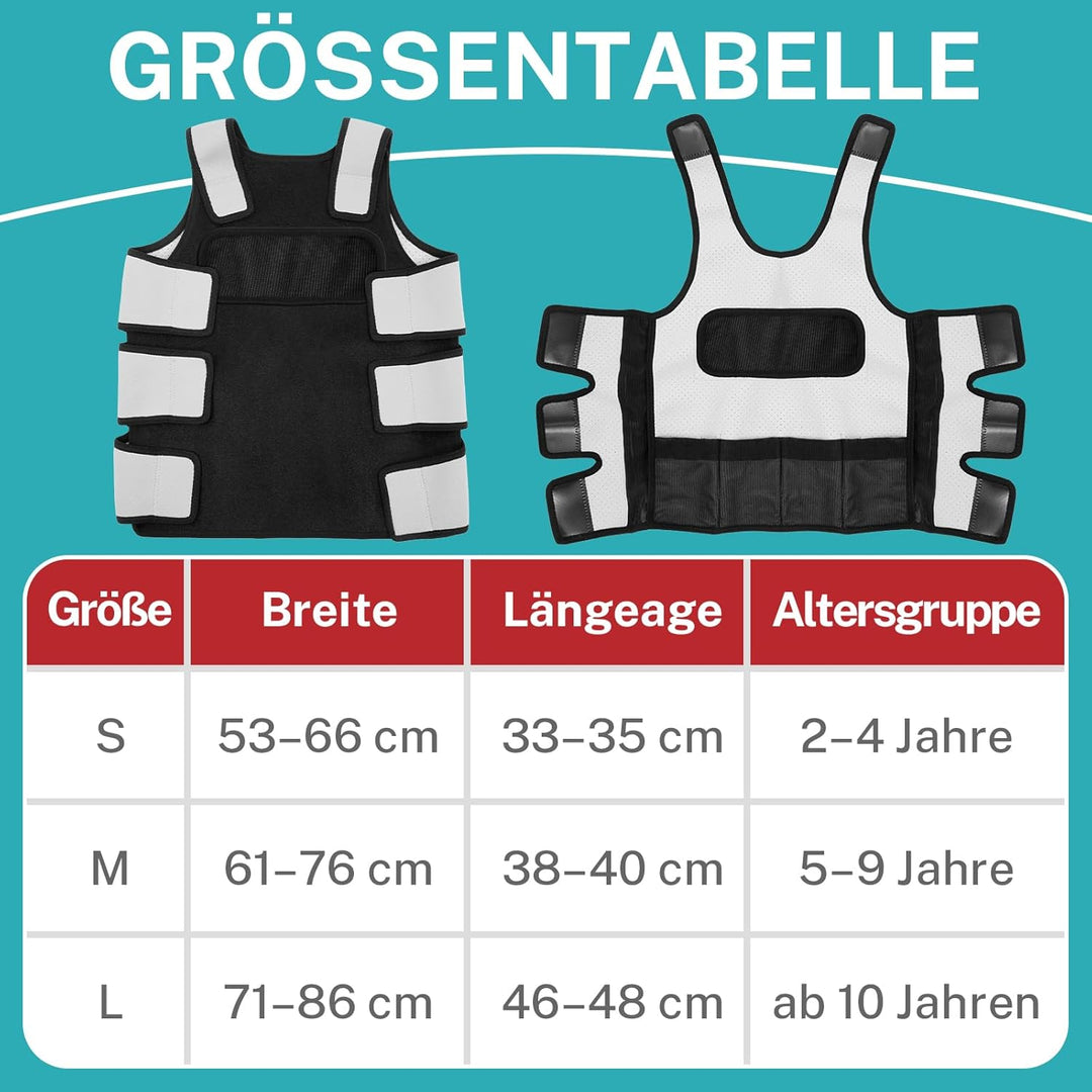 Gewichtsweste Kinder, Weighted Vest als ADHS Hilfsmittel und Autismus Hilfsmittel(S)