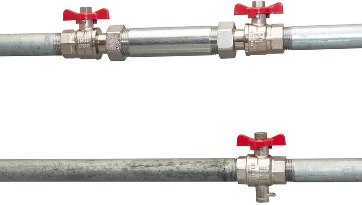 Einbausatz für Wärmezähler F90 und F96Plus 3/4 Zoll DN20 130mm