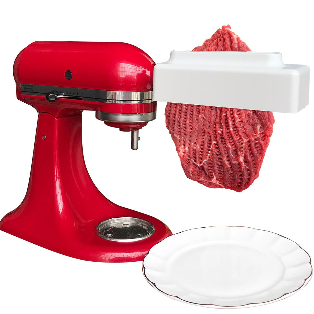 【Plus】Fleischklopfer für alle KitchenAid und Cuisinart Haushalts-Standmixer, Zubehör Aufsatz mit Ede
