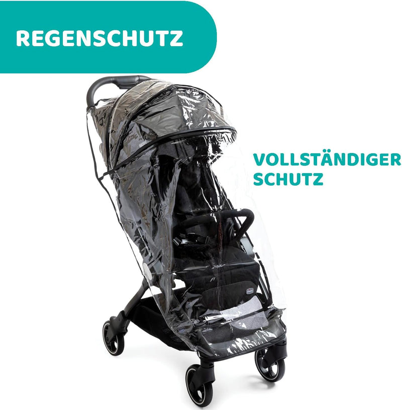 Chicco We Kinderwagen, faltbar, ultraleicht, von 0 Monaten bis 22 kg, Reise-Kinderwagen, neigbar, mi