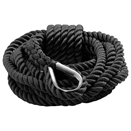 Osculati Festmacherleine, schwarz 24 mm x 15 m