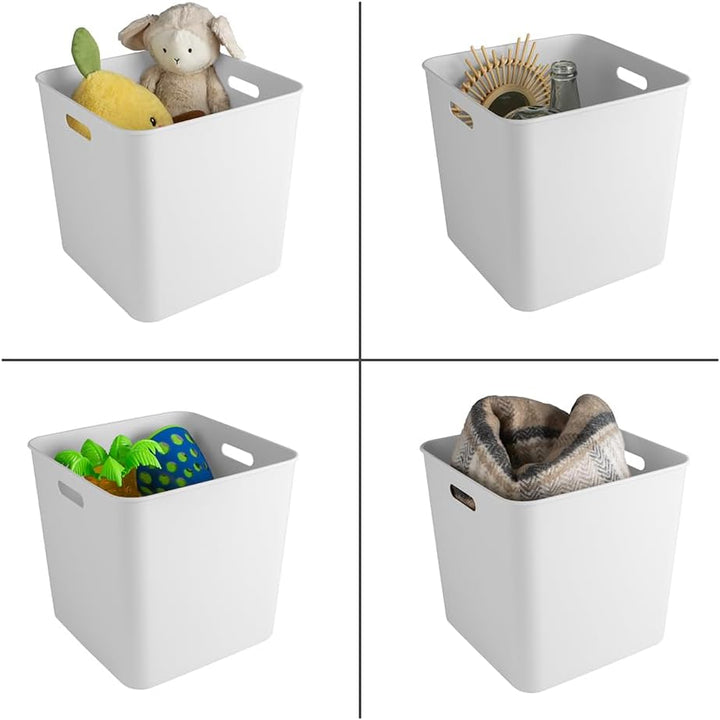 Sunware Sigma Home Aufbewahrungsboxen Klein 25L - 31,8x31,8x31,1cm - Kunststoff Aufbewahrungsbox Ohn