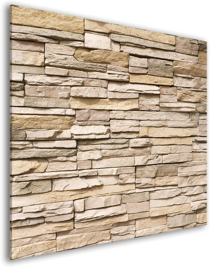 murando Spritzschutz Glas für Küche 60x60 cm Küchenrückwand Küchenspritzschutz Fliesenschutz Glasbil