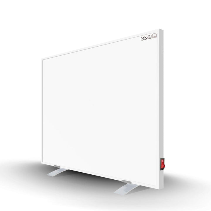 Byecold Infrarotheizung mit Standgerät Standfüsse 300W Infrarot Wandheizung mit Schalter Heizplatte