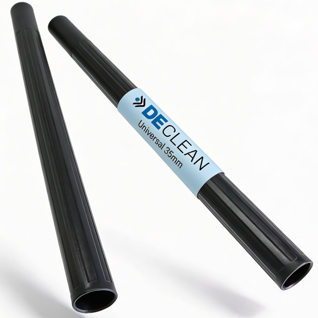 DeClean 2 x Verlängerungsrohr 35 mm Saugrohr Staubsaugerrohr Staubsauger Verlängerung Rohr Kunststof
