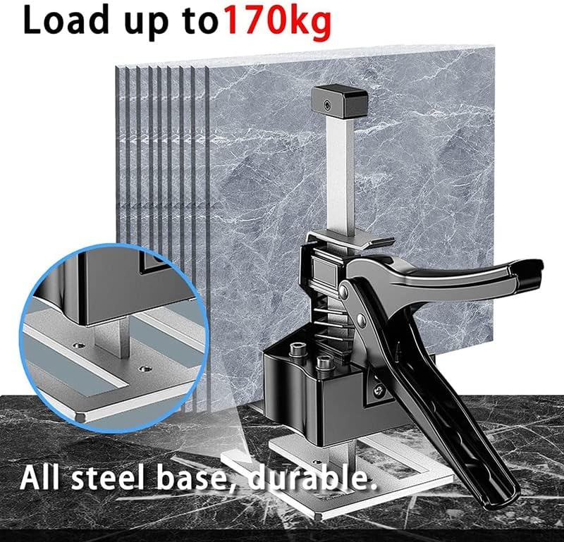 MaxAwe 2 Stk Fliesenheber Arm Handheld Jack Tool, 170kg / 375lb Arbeitssparender Arm Hebewerkzeug, 2