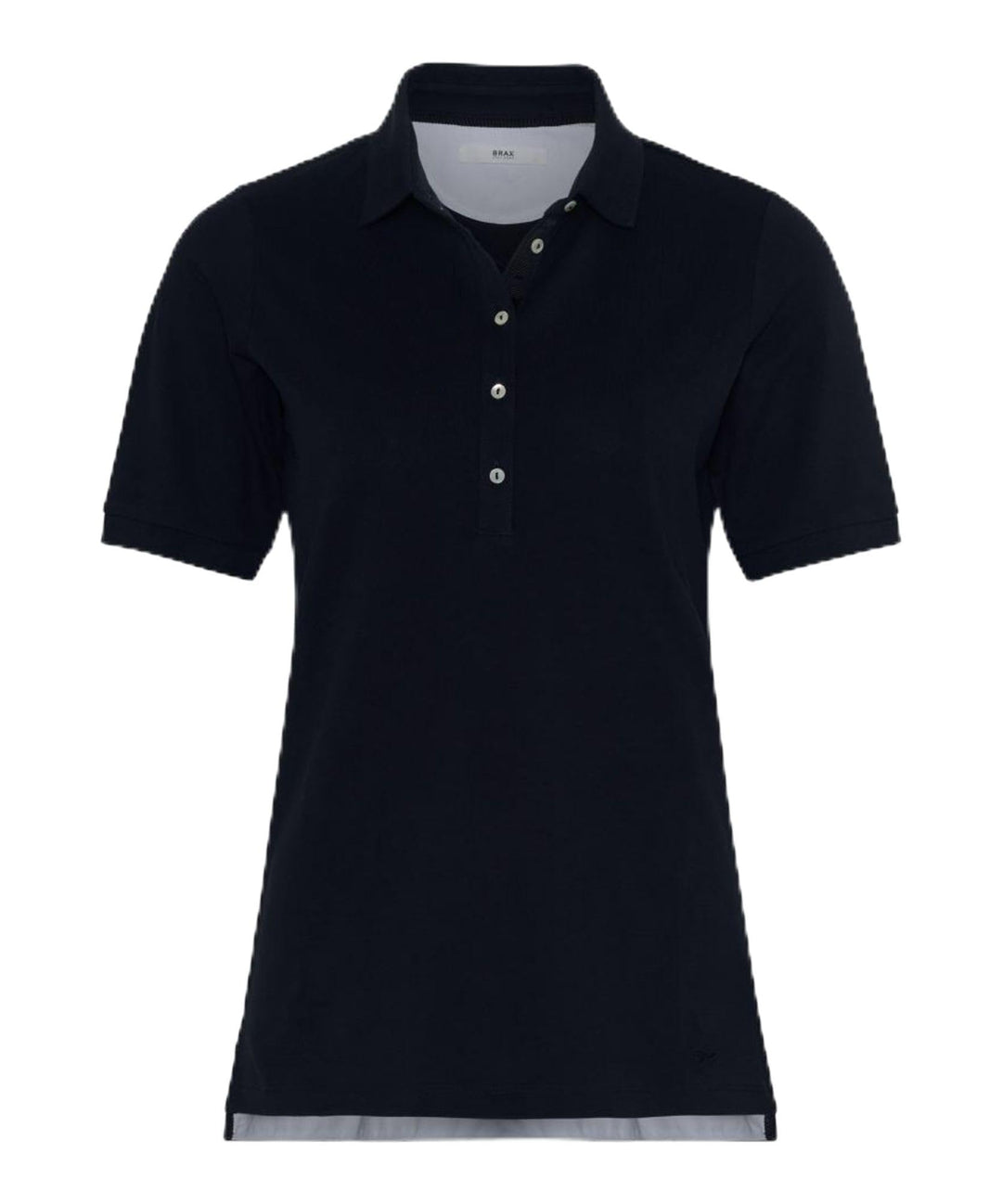 BRAX Damen T-Shirt Poloshirt Cleo Stretchpique Neongrün 36 22 Navy, 36 22 Navy