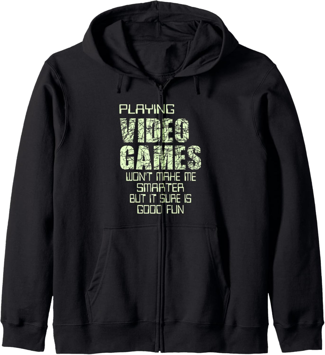 Lustiges Videospiel mit Spruch Gamer Jungen Kinder Teenager Kapuzenjacke