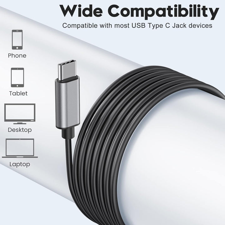 USB C Kopfhörer für Samsung Galaxy S24 S23 Ultra S22 S21 FE S20 A53 A54 USB C Kopfhörer mit Mikrofon