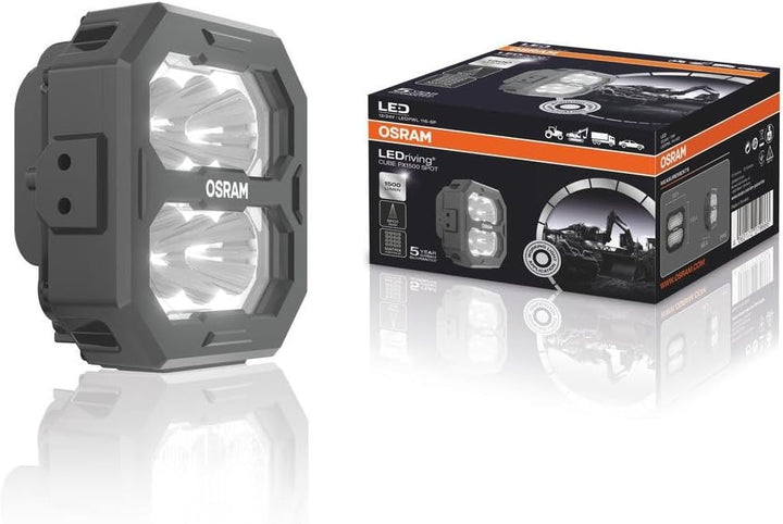 OSRAM LEDriving® Cube PX1500 Spot, LEDPWL116-SP, OFF ROAD, LED Arbeitsscheinwerfer, 1500 Lumen, Falt