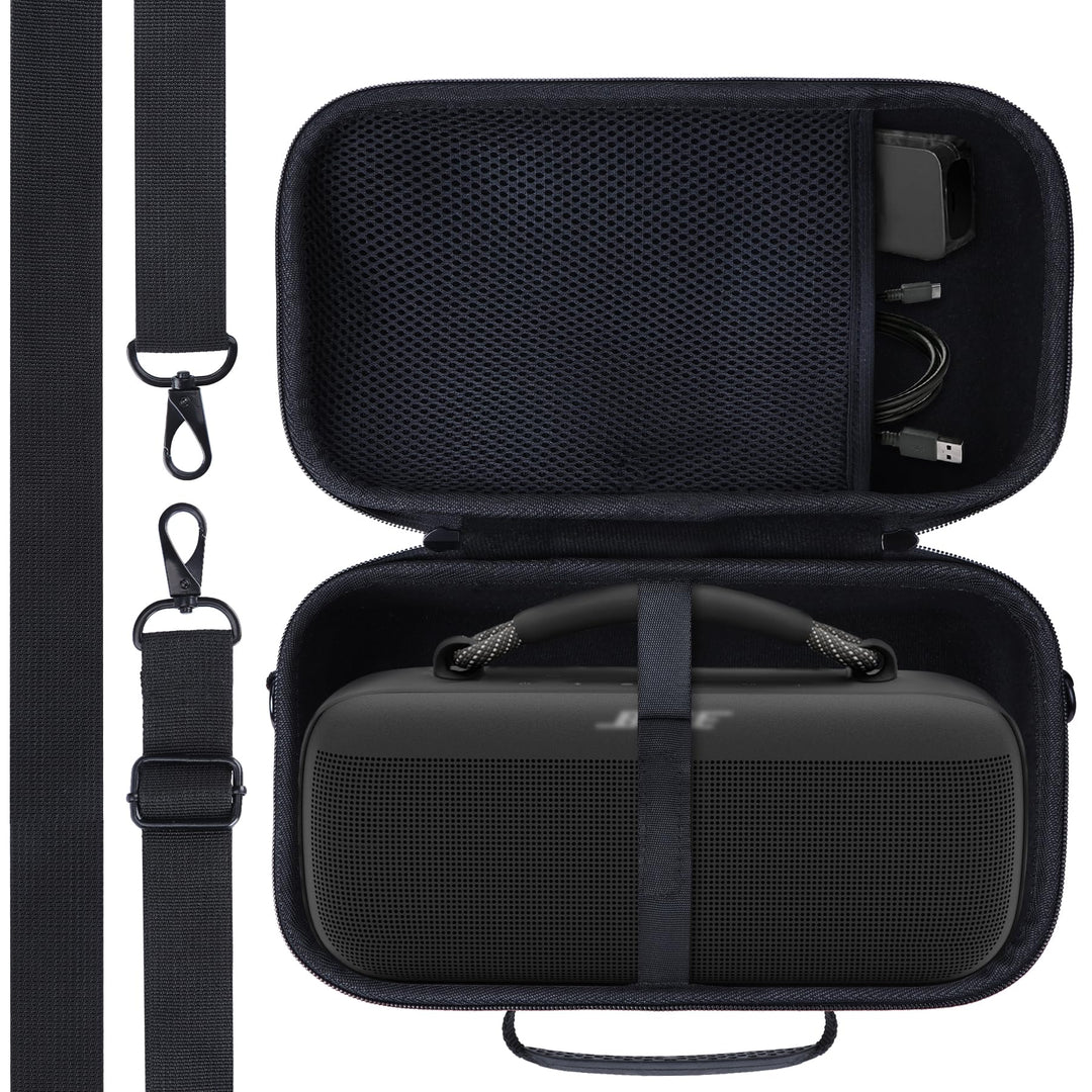 Lebakort Hart Schutz Hülle Etui für Bose Neuer Tragbarer SoundLink Max Grosser Wasserdichter Bluetoo