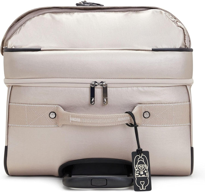 Kipling Spontaneous LRollen-Koffer 360° mit Elastische Träger Metallic Glow, Metallic Glow