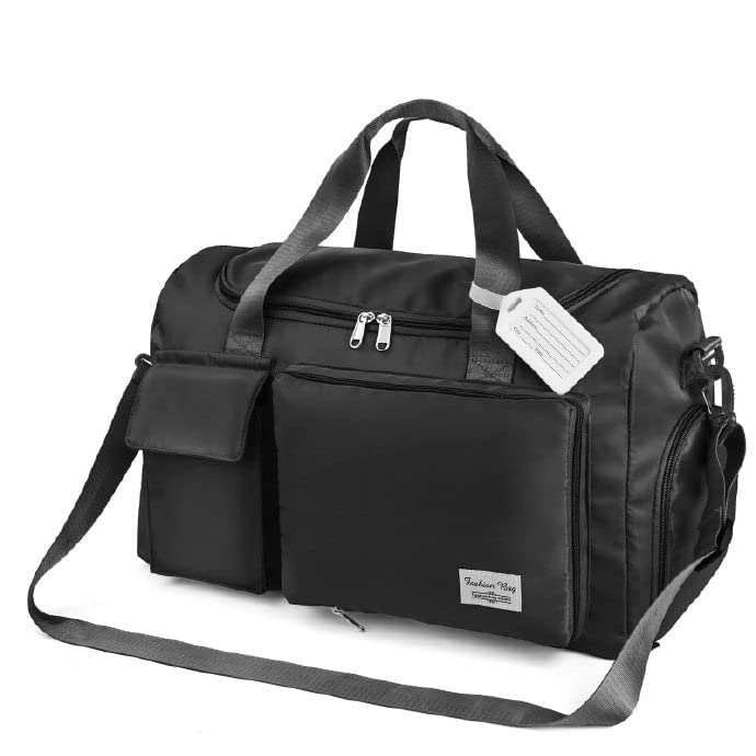 Flintronic 35L Faltbare Reisetasche Gepäcktasche Grosse Weekender Übernachtungstasche Urlaubstasche