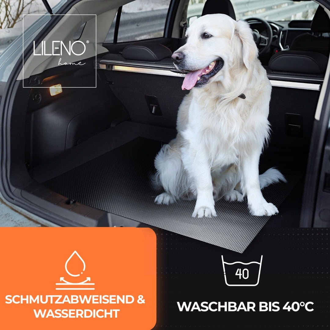 LILENO HOME Universal Anti Rutsch Schmutzmatte [80x100cm] Zuschneidbar und Wasserdicht - Antirutschm