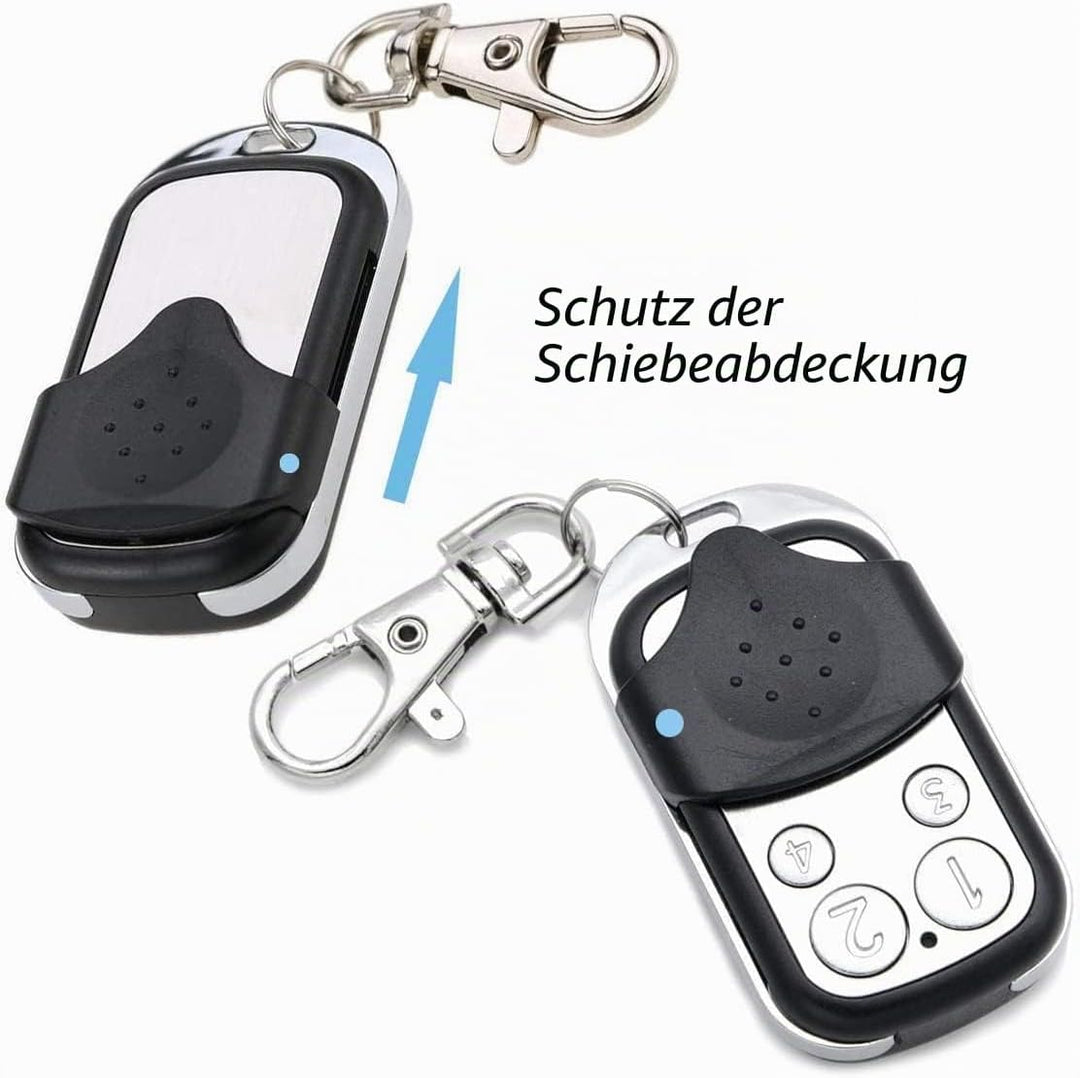 Garagentor Gate Transmitter Handsender für NOVOFERM NOVOTRON 502/504/512/522/524 Frequenz 433,92 MHz