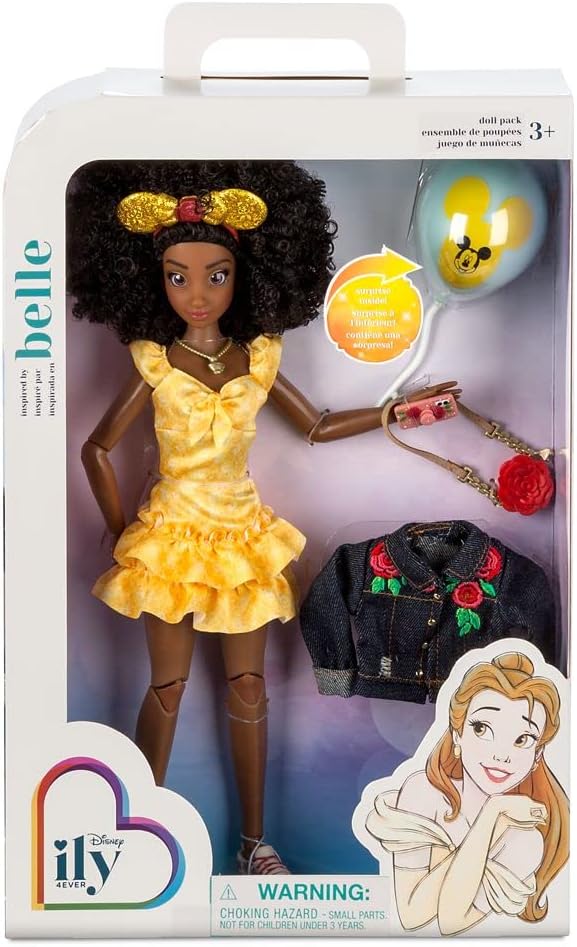Disney Store ILY 4EVER Puppe inspiriert von Belle - Die Schöne und das Biest - Modepuppen mit Röcken