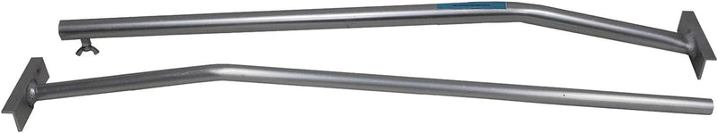 TRUTZHOLM 3X Alu-Bügel für Anhänger Flach-Planen verstellbar 1300-2100mm Planenstütze