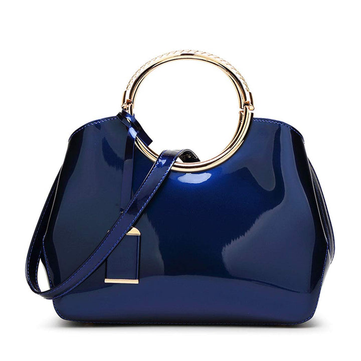DEERWORD Damen Taschen Handtasche Frauen Elegant Tasche Henkeltasche Vintage PU-Leder 5376 1-teilig