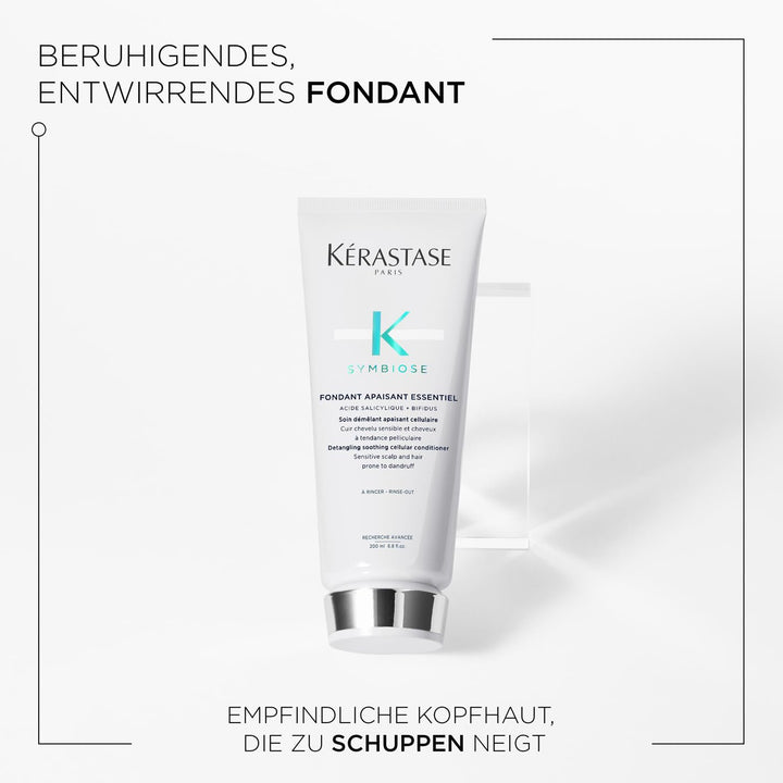 Kérastase Symbiose, Entwirrender Anti-Schuppen Conditioner, Spülung für empfindliche Kopfhaut, Ohne
