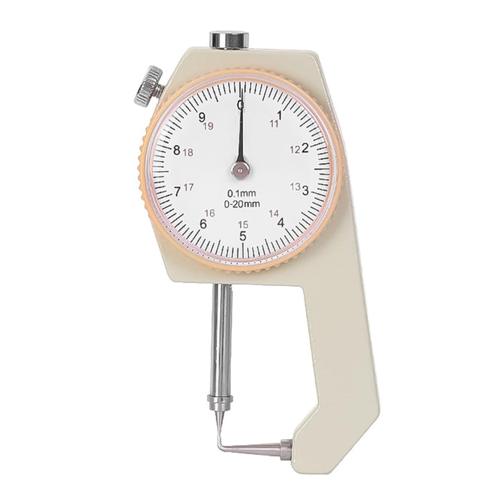 Mikrometer-Dickenmessgerät, Tragbares Dickenmessgerät, 0-20 Mm Konischer Kopf-Messschieber (gebogene