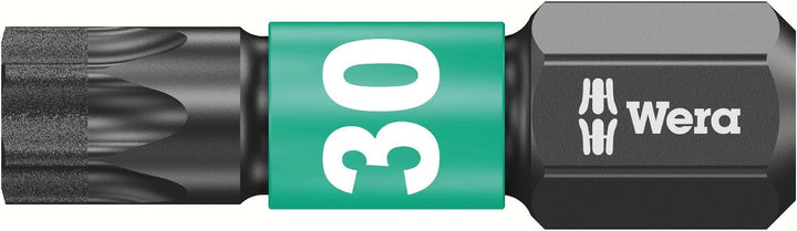 Wera Bit-Sortiment, Bit-Box 15 Impaktor TX 30, 15-teilig, 05057776001, 7.4 x 6.9 x 2 cm