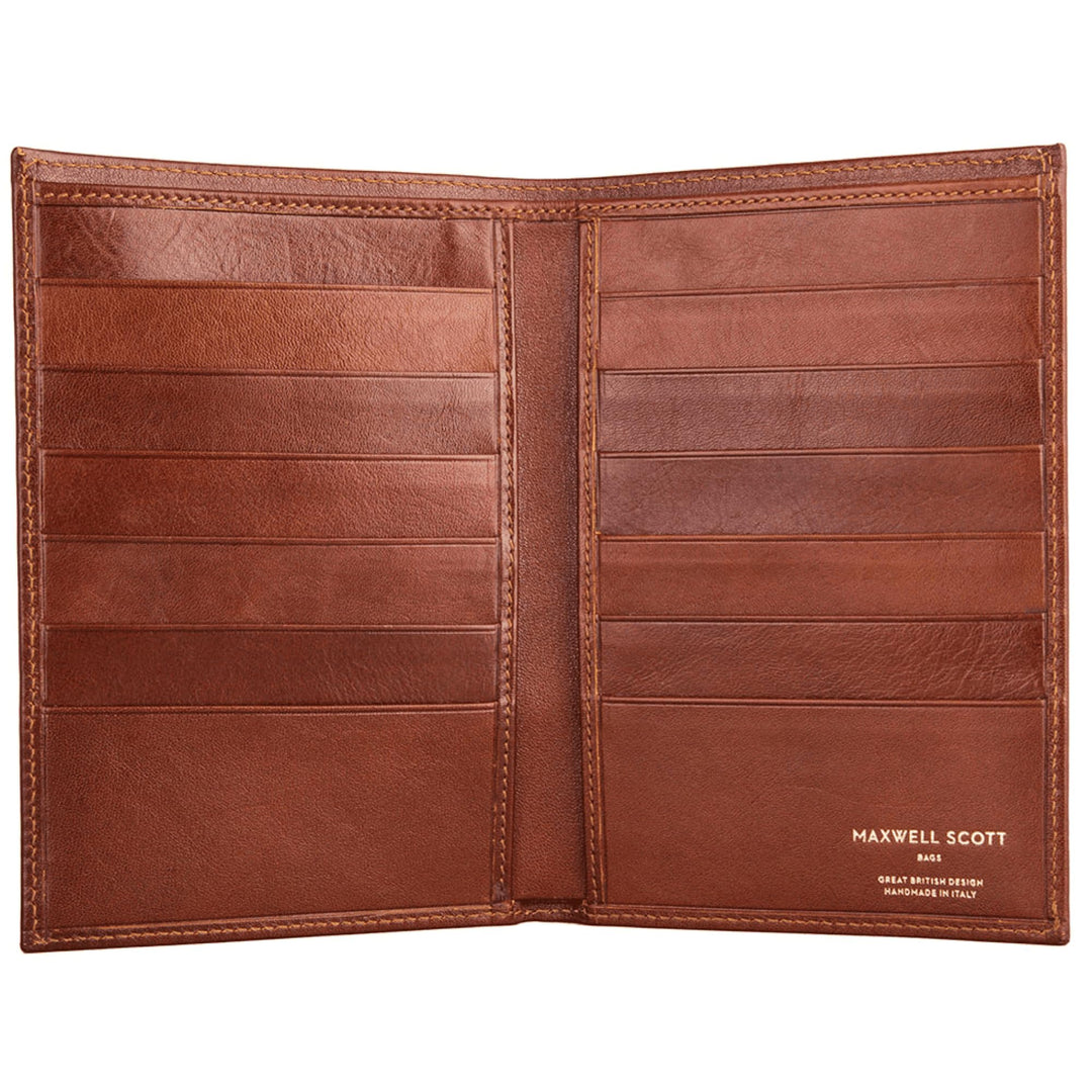 Maxwell Scott - Personalisierte Luxuriöse grosse Brieftasche aus Leder für Herren - Handgefertigt au