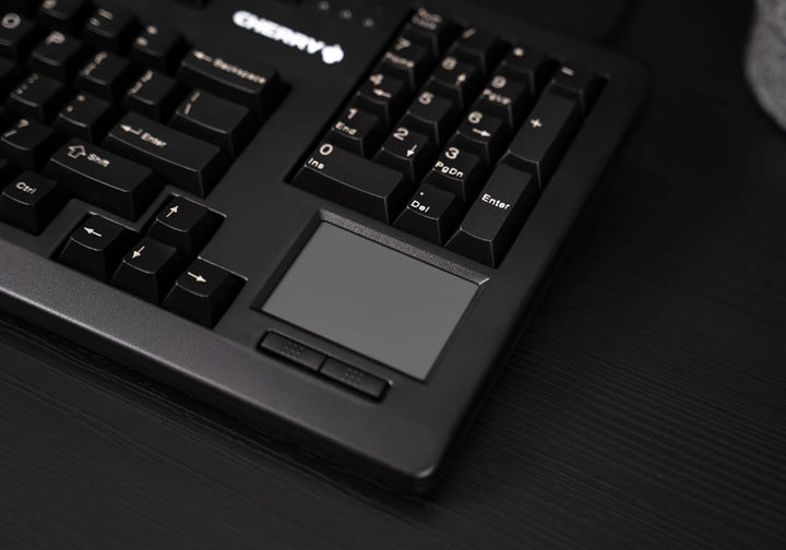 CHERRY Advanced Performance Line TouchBoard G80-11900 Tastatur (USB, Touchpad, English) schwarz