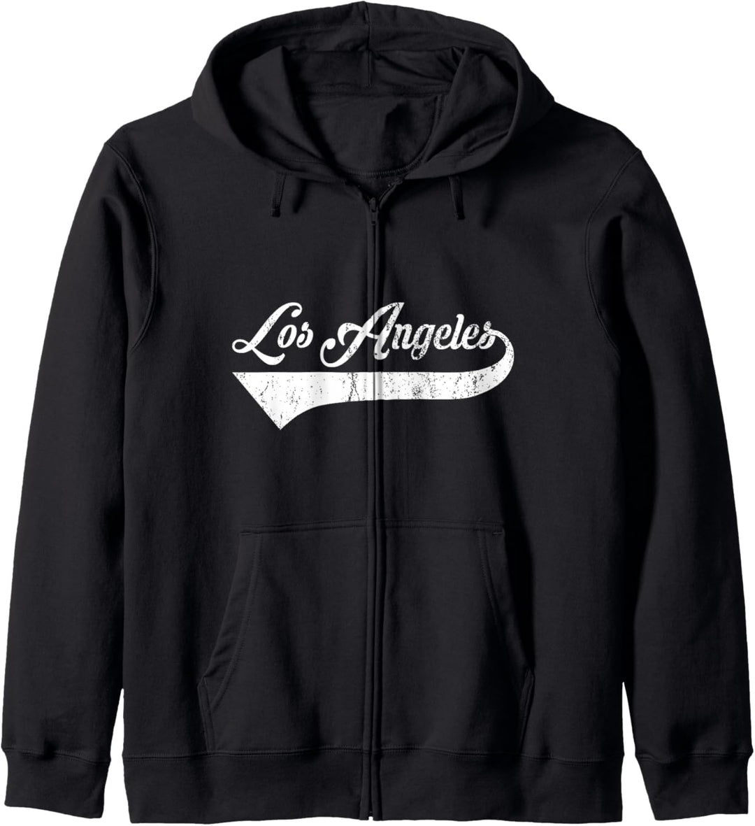 Stadt Los Angeles, Bundesstaat Kalifornien, Vintage-Retro-Design Kapuzenjacke