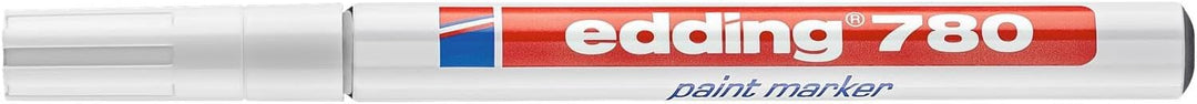 Edding 780 weiss Paint Marker – Marker, Malerei (weiss, Mehrfarbig, 0,8 mm)