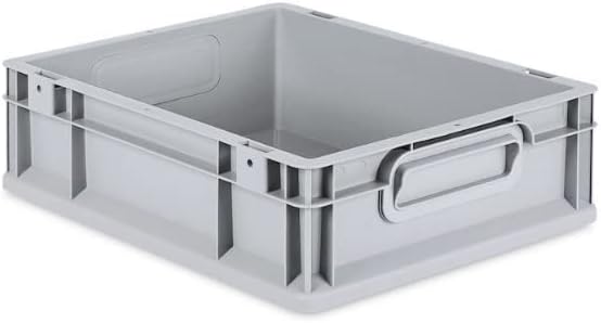PROREGAL SuperSparSet 10x Eurobox NextGen Grip | HxBxT 12x30x40cm | Griffe geschlossen | Glatter Bod