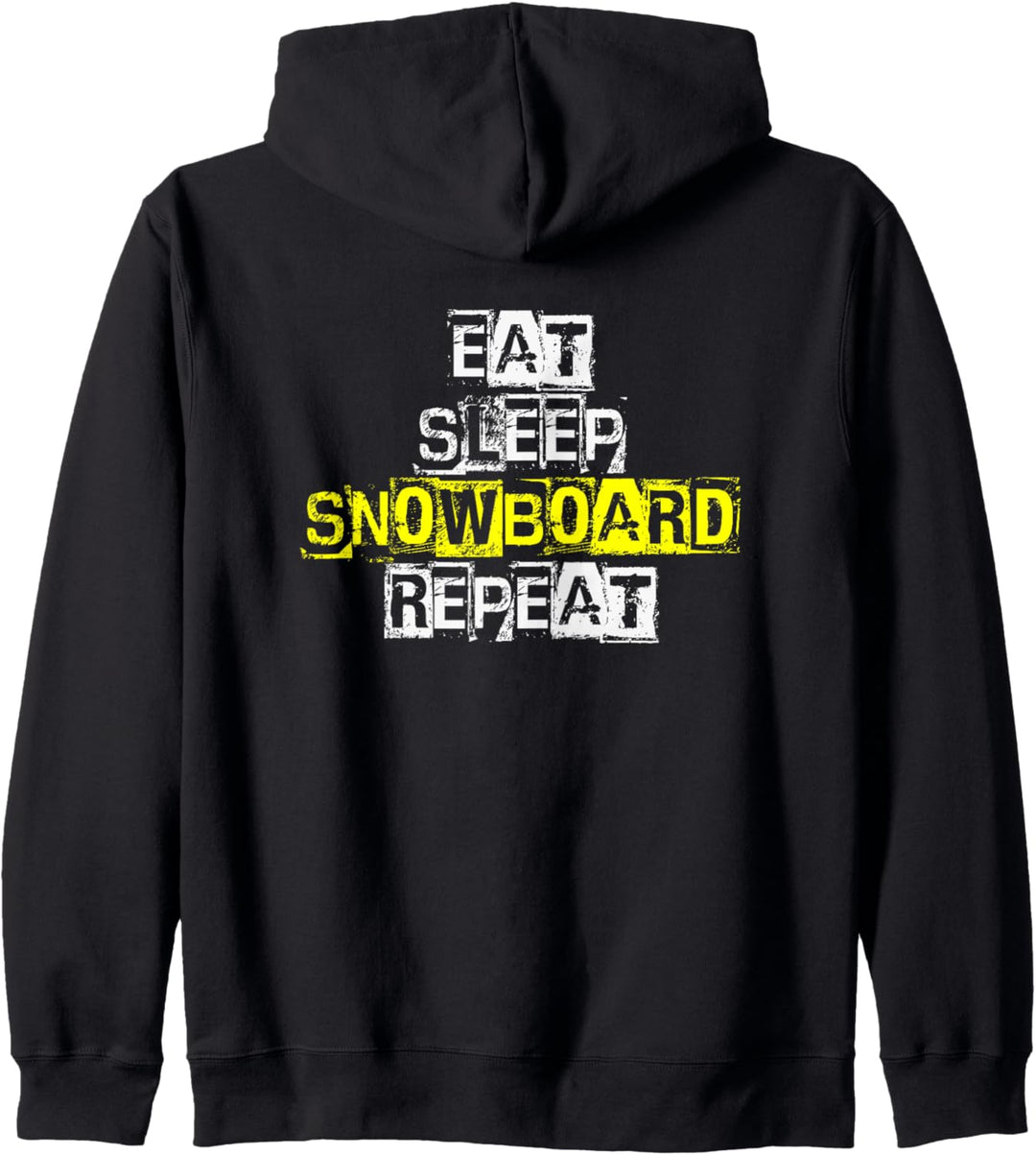 Eat Sleep Snowboard Repeat - Funny Snowboarding Gift Kapuzenjacke