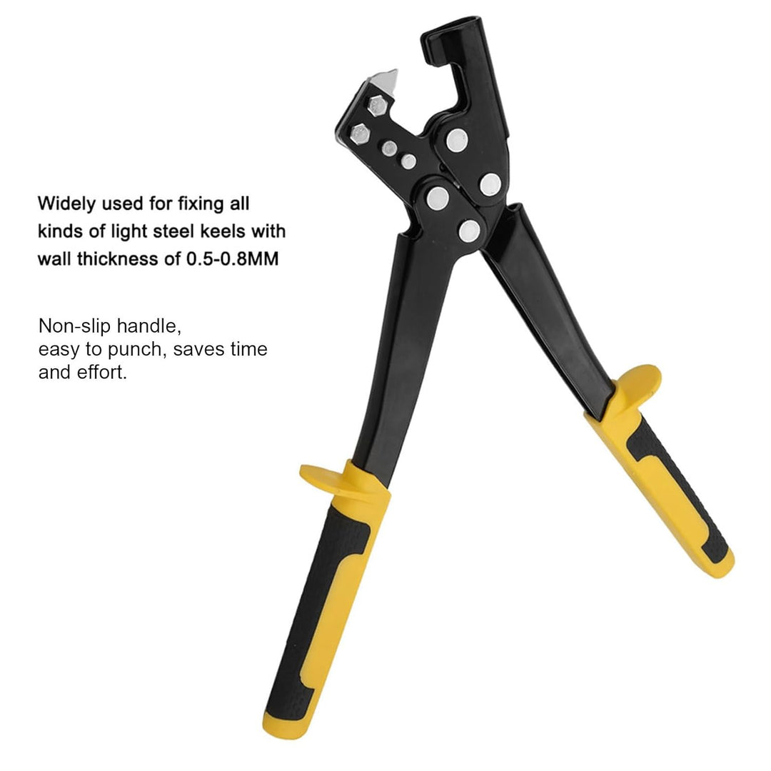Placo Crimpzange, Light Steel Keel Fixed Lochung für Schiene Prof Crimper Dekoration Deckenprofile Z