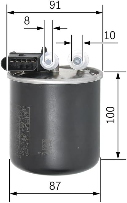 Bosch N2838 - Dieselfilter Auto