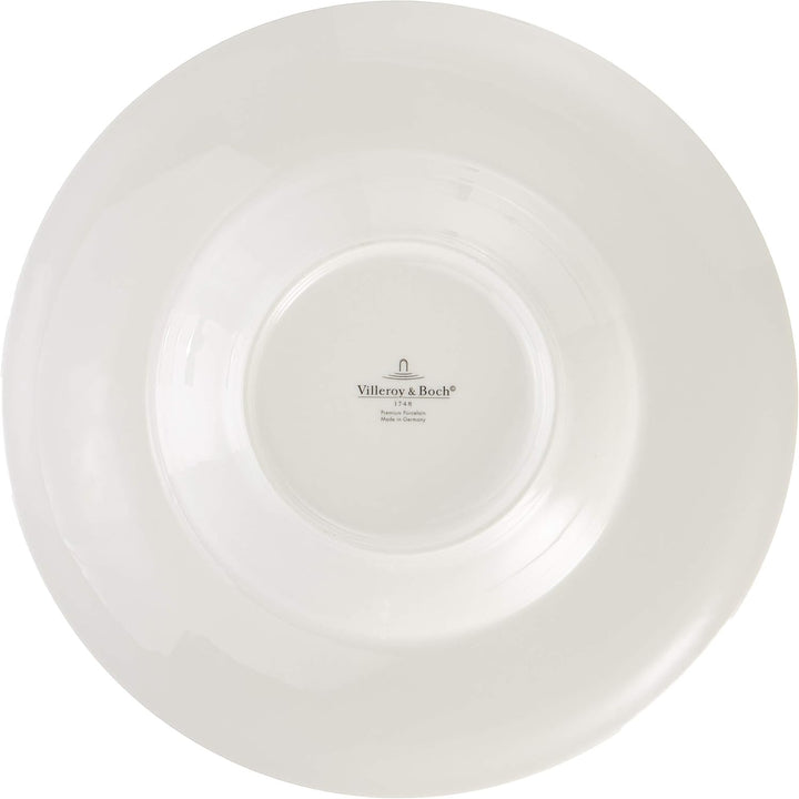 Villeroy &amp; Boch Artesano Original Suppenteller, Porzellan, Weiss, 27.5 x 27.5 x 13 cm, 6 Einheiten