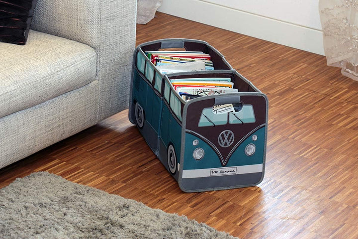 BRISA VW Collection - Volkswagen Falt-Aufbewahrungs-Spielzeug-Kofferraum-Box-Tasche-für-Einkäufe in
