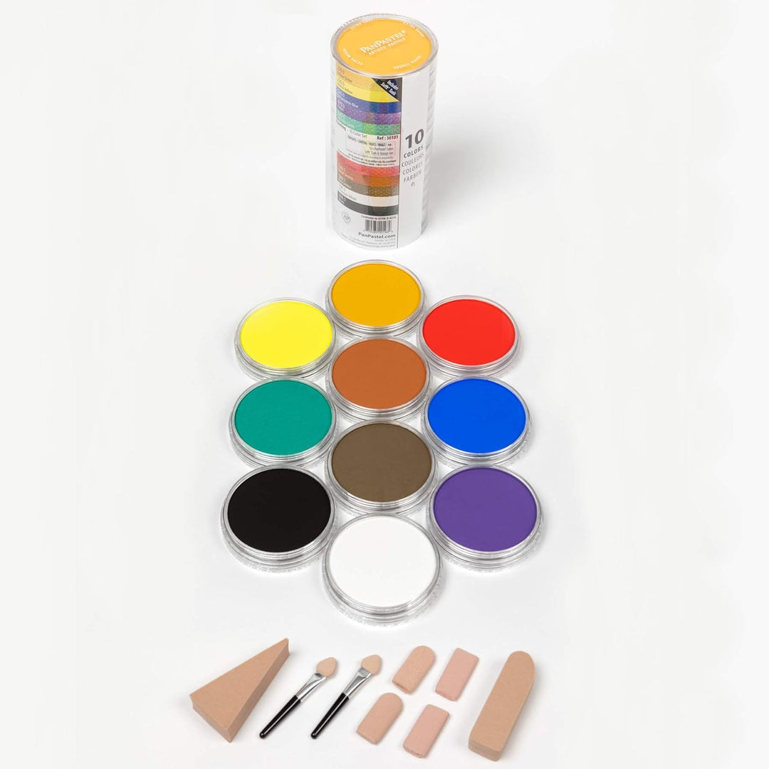 PanPastel Malset mit 10 Farben