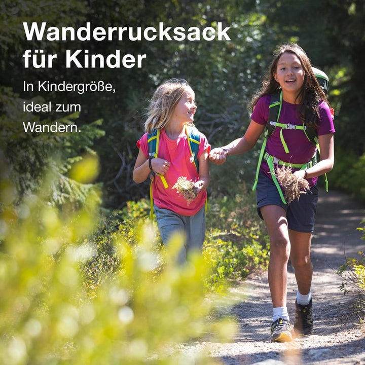 Osprey Jet Kinder-Wanderrucksack Green Canopy/Limeline Green 12L, Green Canopy/Limeline Green 12L