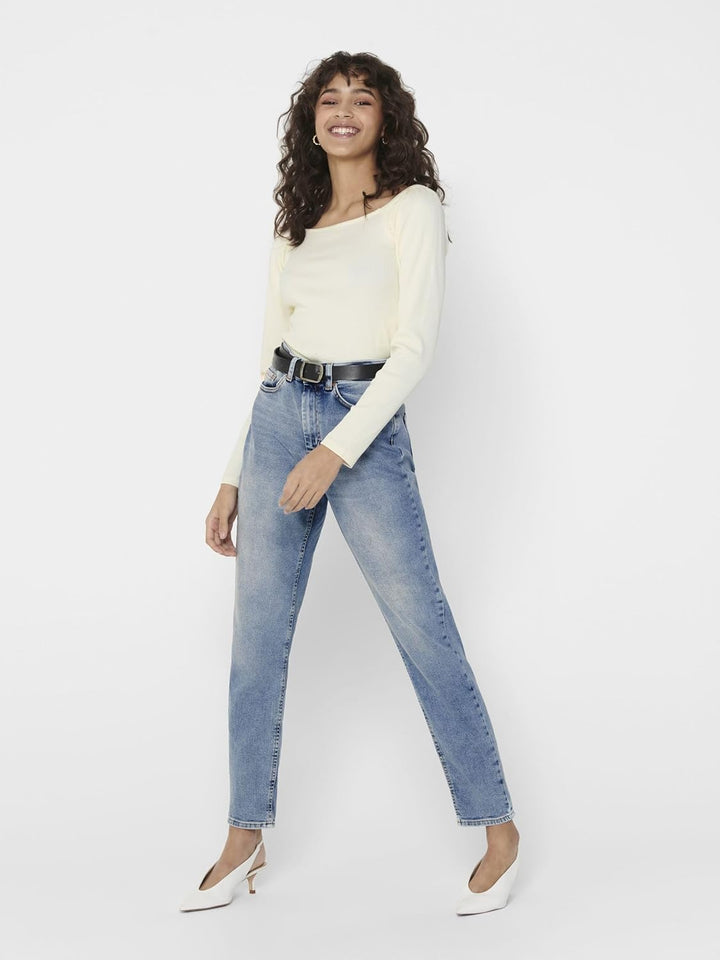 ONLY Damen Jeans XXS / 34L Light Blue Denim, XXS / 34L Light Blue Denim