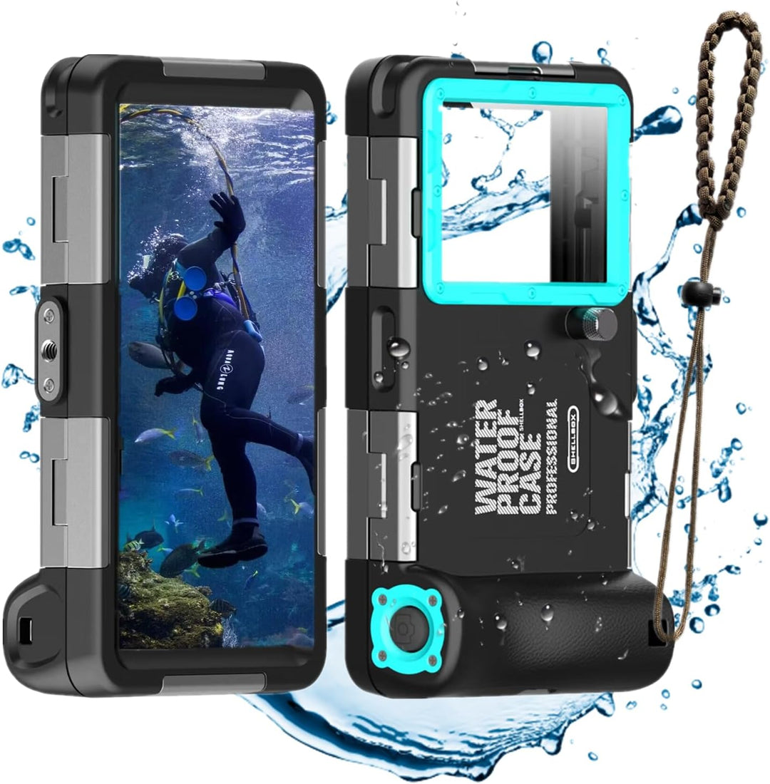 IPX8 wasserdichte Handyhülle zum Schwimmen unter Wasser Hülle Universal Smartphone Tauchen Abdeckung