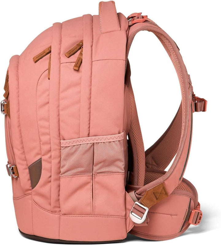 satch Pack Pencil Slider Edition Schulrucksack Set 3tlg. mit Sporttasche (Nordic Coral), Nordic Cora