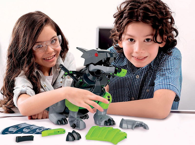 Galileo Robotics – Mecha Dragon, Drachen-Roboter Modellbausatz, 3 Motoren, Sensoren & App-Steuerung,