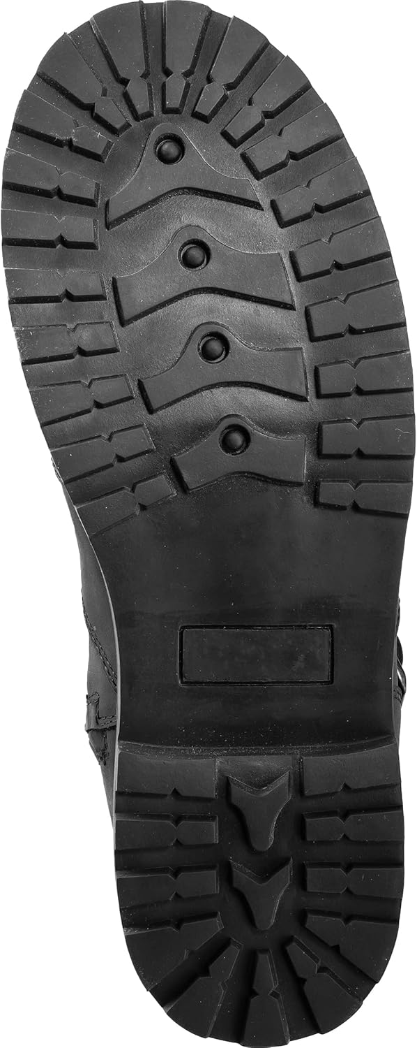 Spirit Motors Urban Lederstiefel 1.0 – Wasserdicht – Robustes Leder 41 EU Schwarz, 41 EU Schwarz