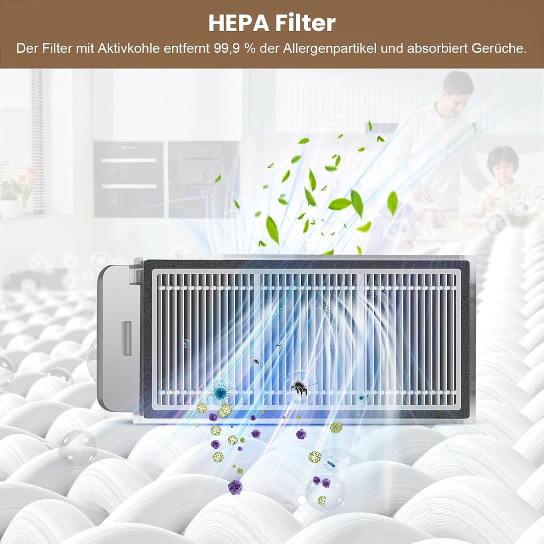 22 Stück Zubehör für Dreame X50 Ultra Complete/L50 Pro Ultra/X50 Master/L40s Pro Ultra Saugroboter,