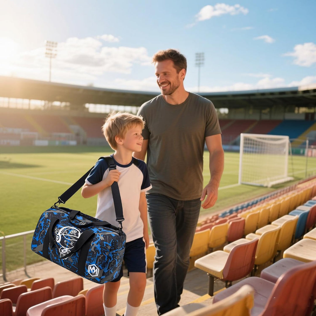 Sporttasche Kinder Schwimmtasche Jungen Damen mit Schuhfach und Nassfach Badetasche Teenager Kleine