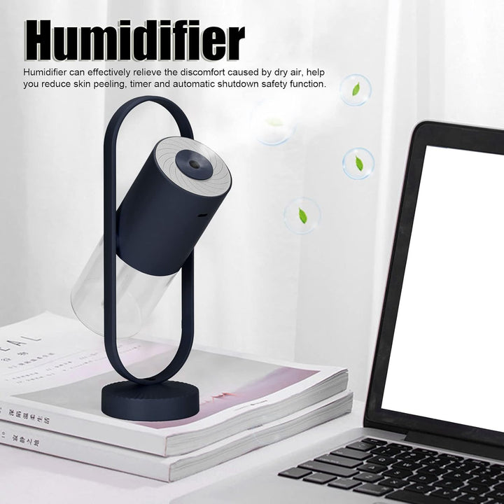 Tragbarer Mini-Luftbefeuchter, Kleiner Luftbefeuchter Mit Kühlem Nebel Für Schlafzimmer Mit um 360 G