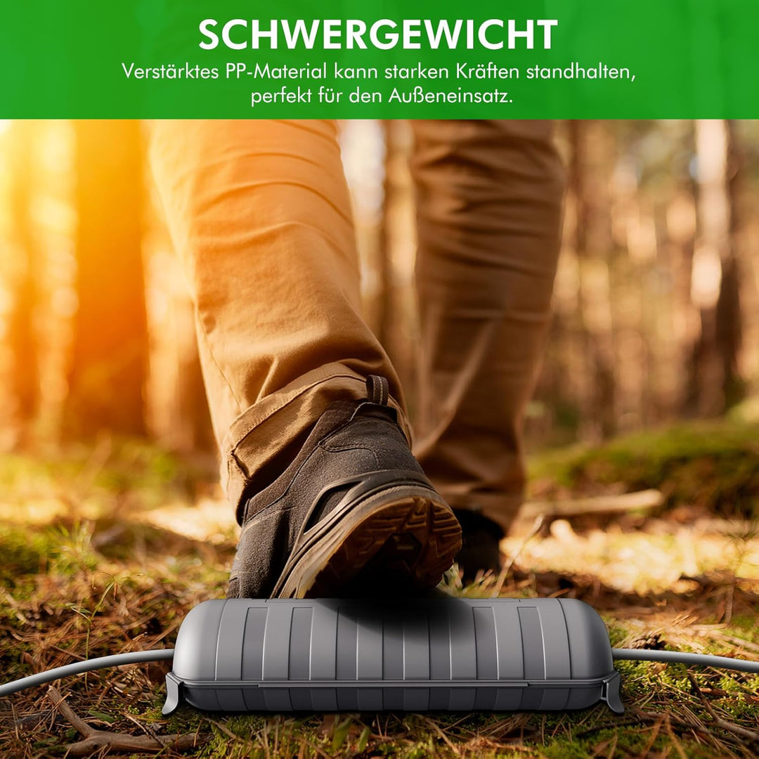 [2 Pack] RESTMO Outdoor IP44 wasserdichter Safe Box (290 x 110 x 75 mm), wetterbeständige Big Schutz