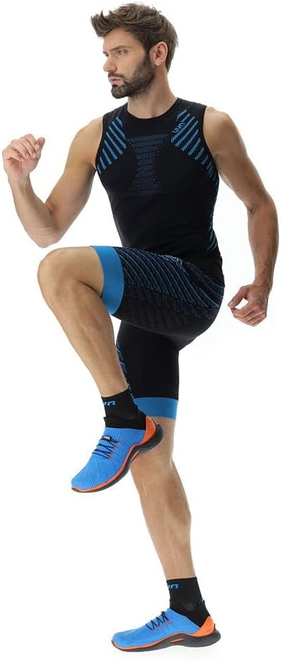 UYN Herren Crossover Shorts S Black/Atlantic, S Black/Atlantic