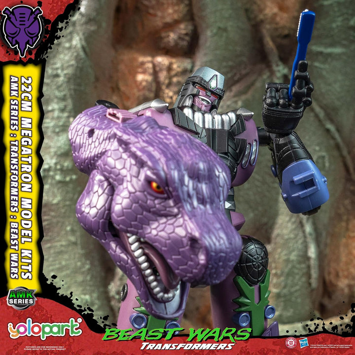 YOLOPARK Transformers Beast Wars Megatron, hochbewegliche Action-Figur